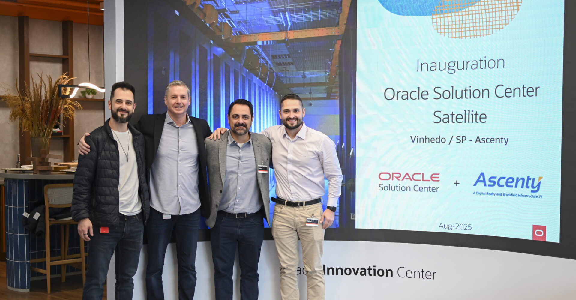 Ascenty lança primeiro Oracle Solution Center Satellite Site na América Latina